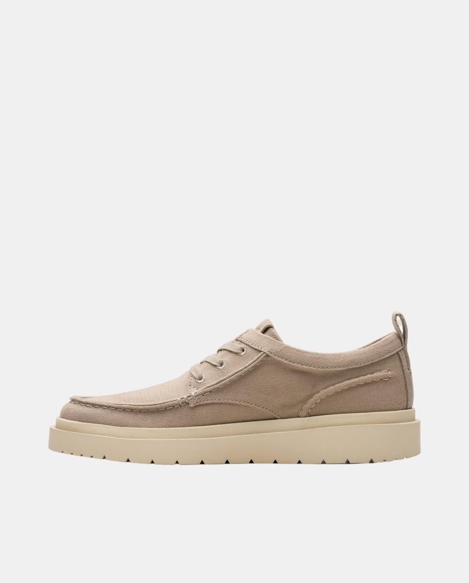 Sapatos Polden Moc em Têxtil com Sola em EVA Cinzento-2