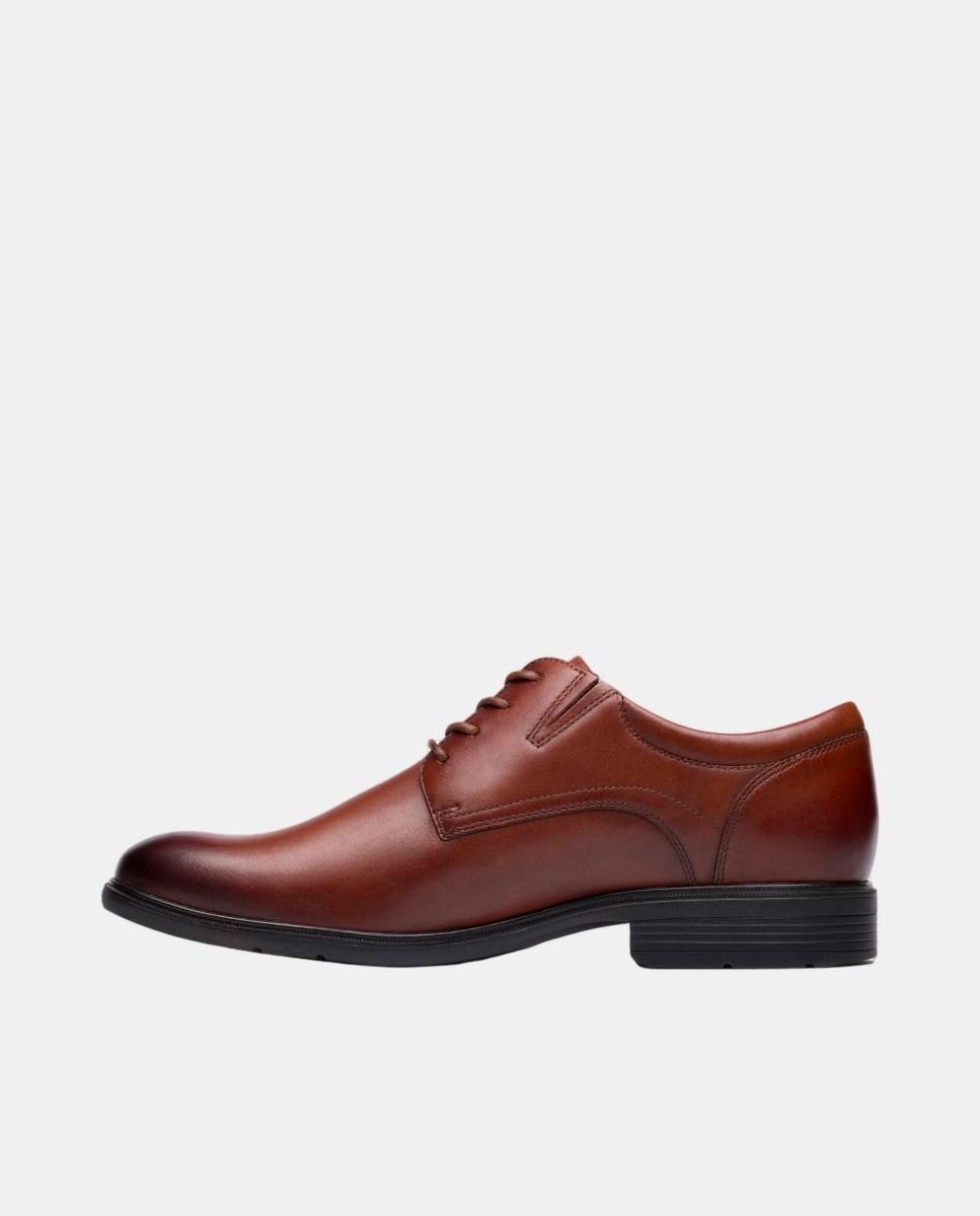 Sapatos Steadwell Lace em Pele com Sola de Borracha Natural-2
