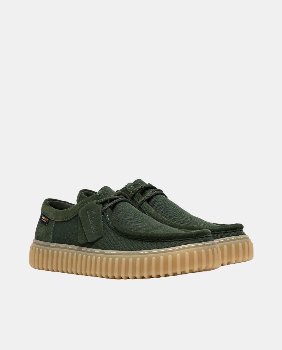 Sapatos Torhill Lo em Têxtil com Sola de TR Verde-3