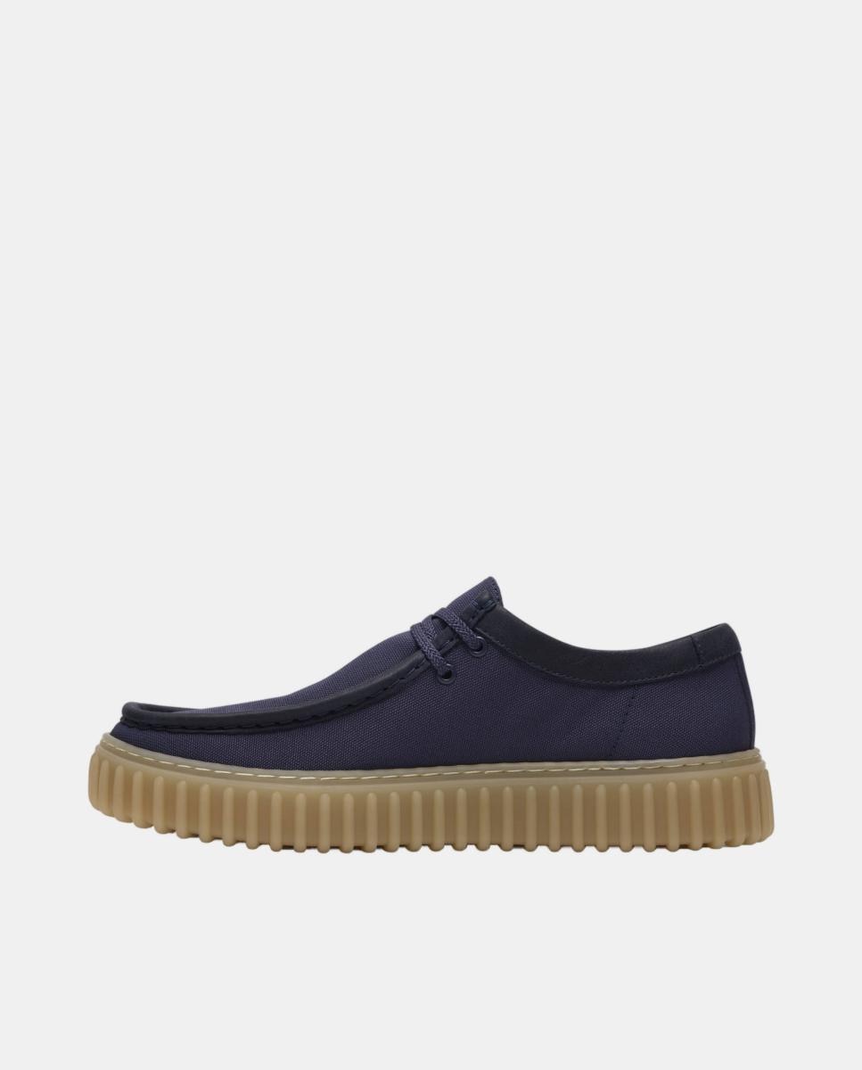 Sapatos Torhill Lo em Têxtil com Sola de TR Azul-escuro-2