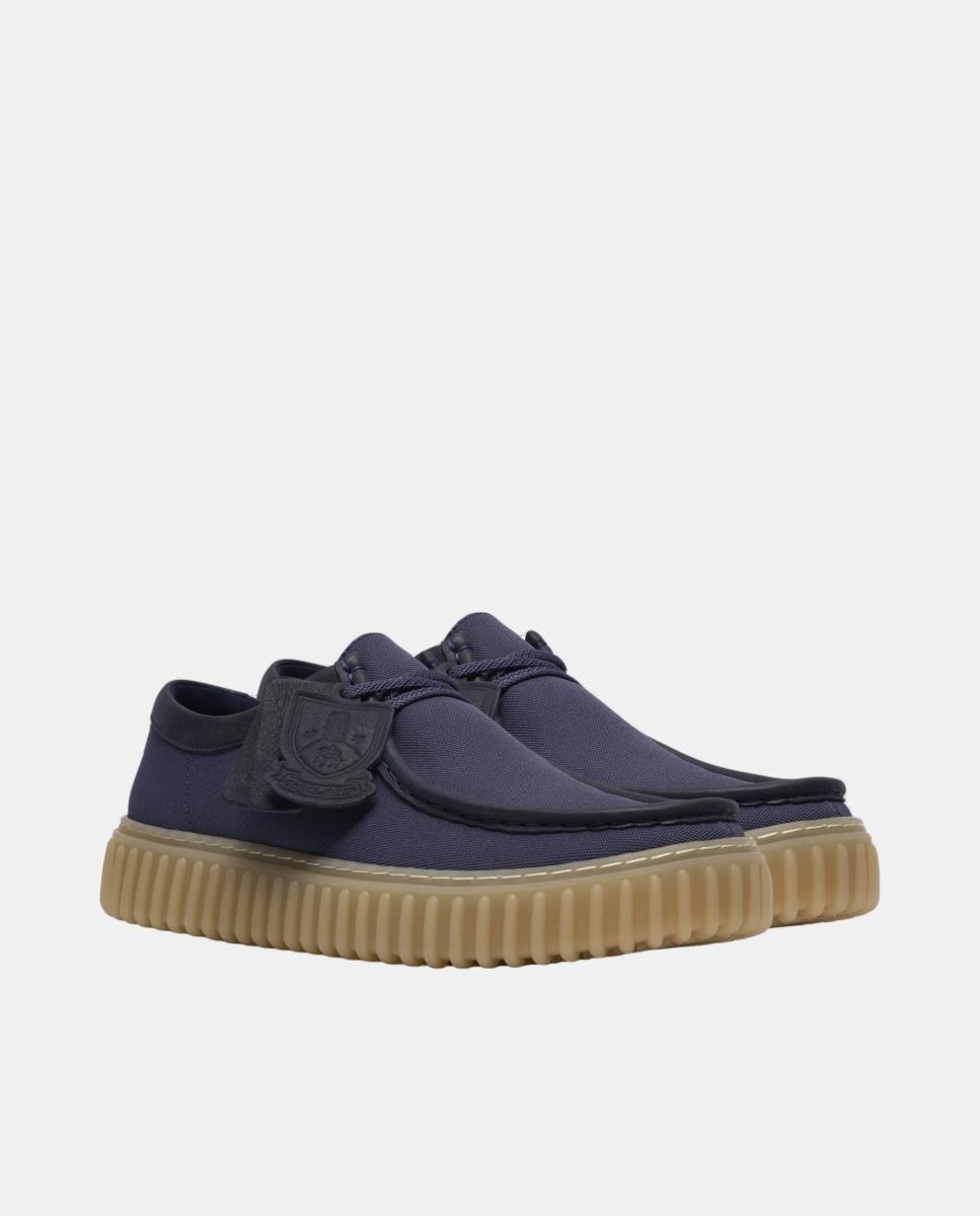Sapatos Torhill Lo em Têxtil com Sola de TR Azul-escuro-3