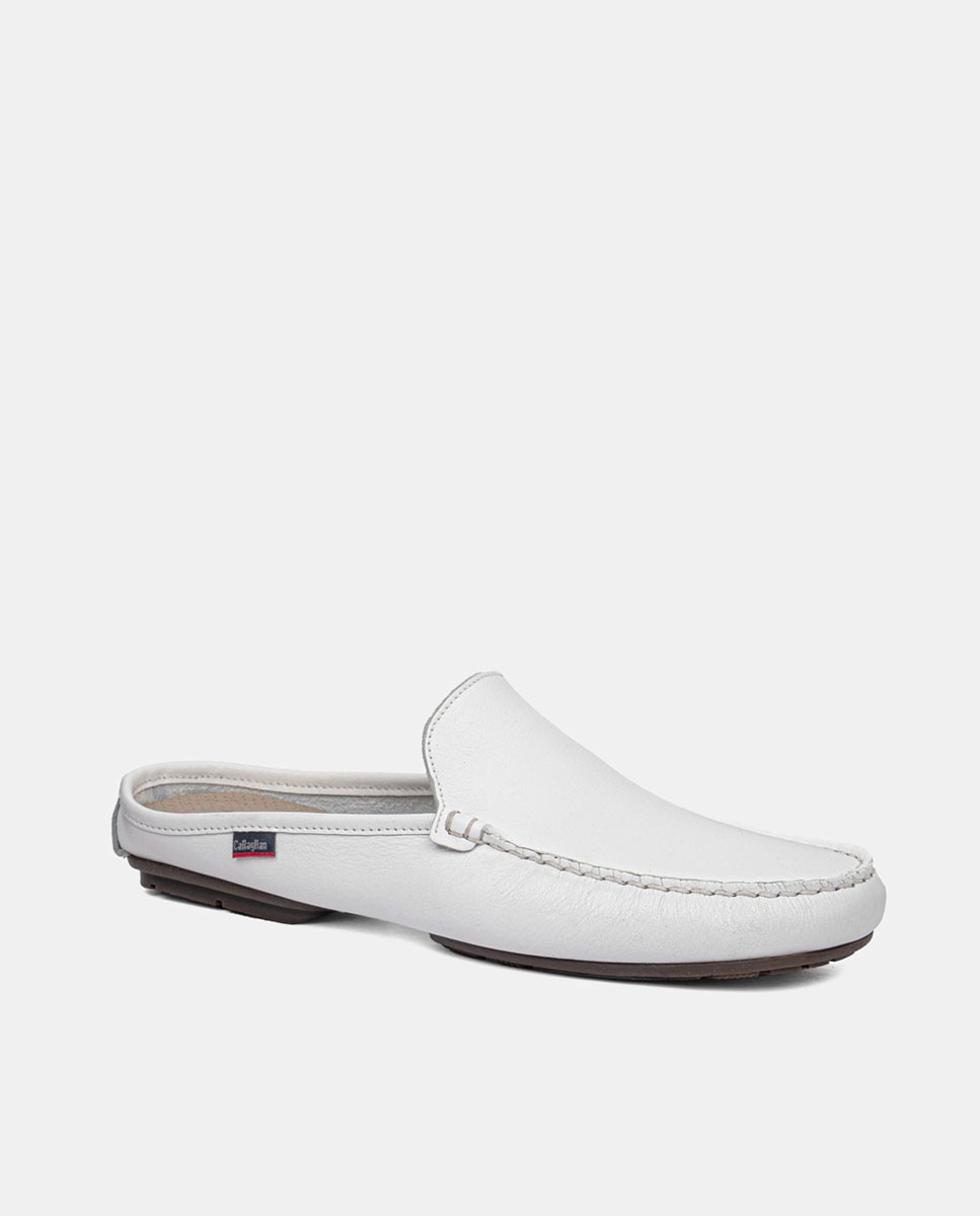 Mocassins com Tecnologia Adaptaction em Pele Branco-2