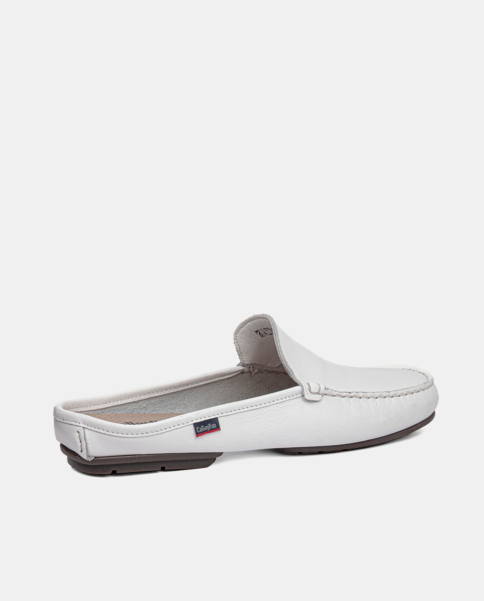 Mocassins com Tecnologia Adaptaction em Pele Branco-3