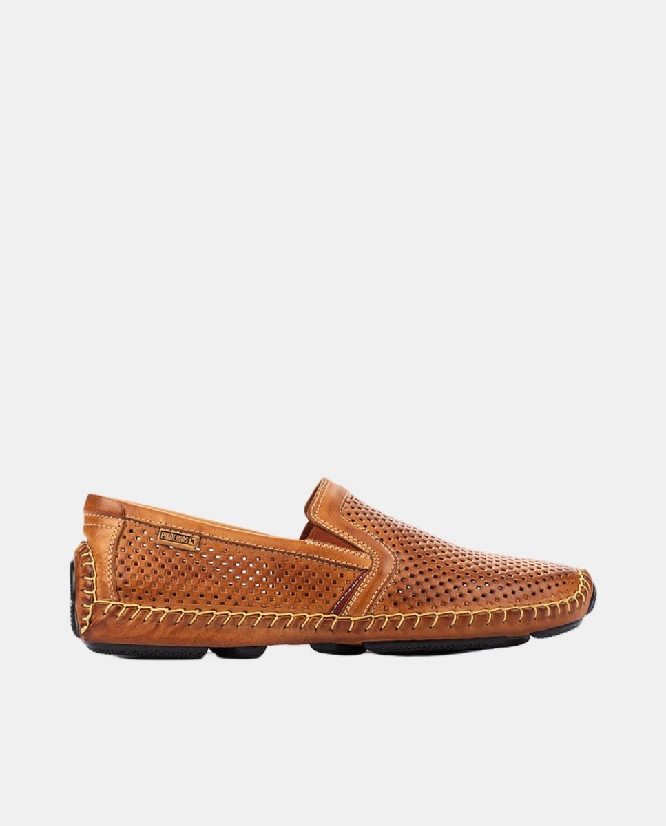 Pikolinos - Mocasines de hombre de piel.