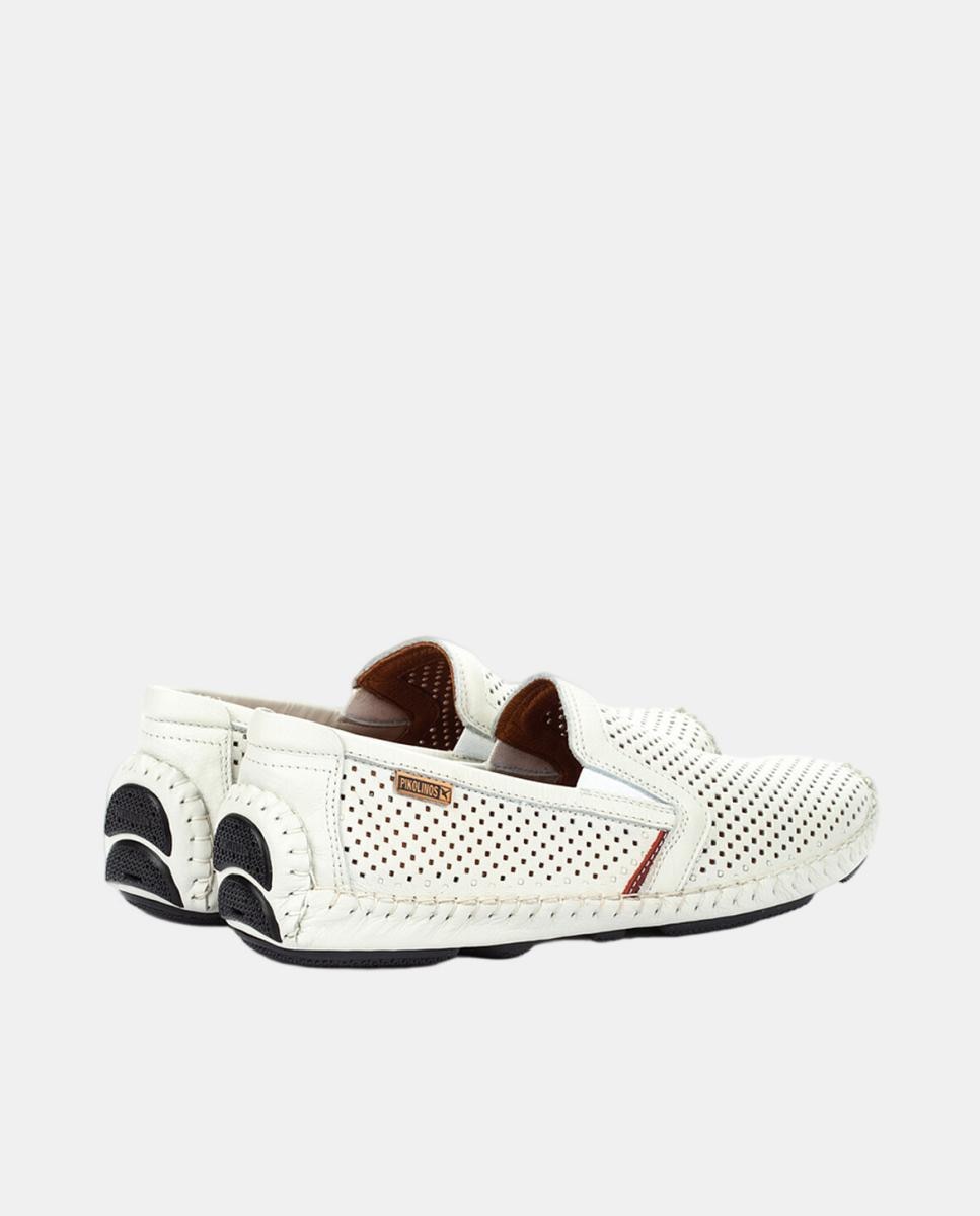 Mocassins em Pele Branco-3