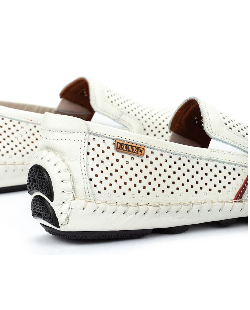 Mocassins em Pele Branco-4