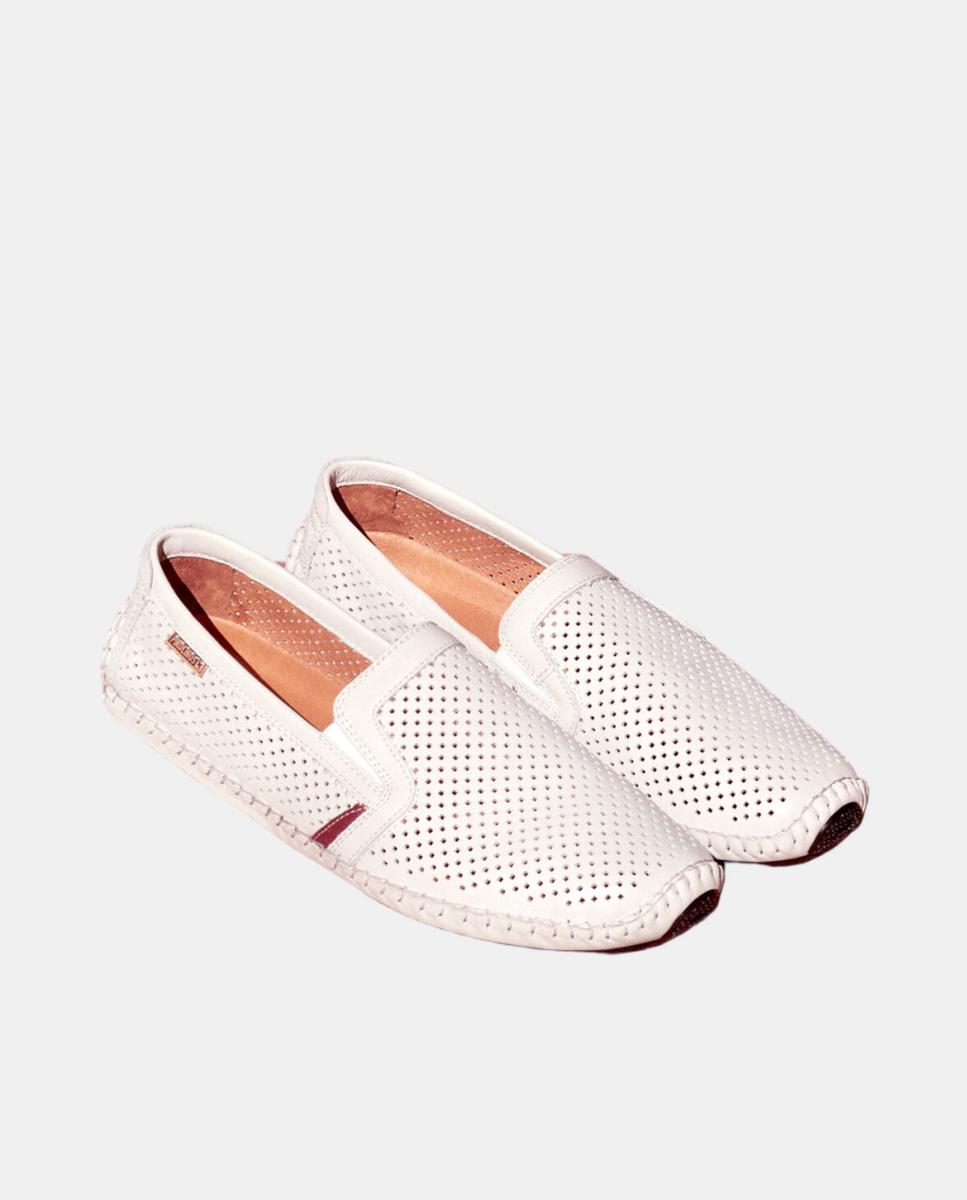 Mocassins em Pele Branco-9