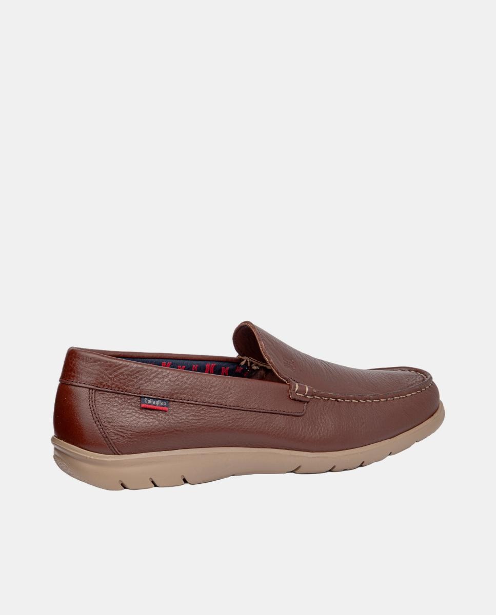 Mocassins em Pele Castanho-chocolate-3