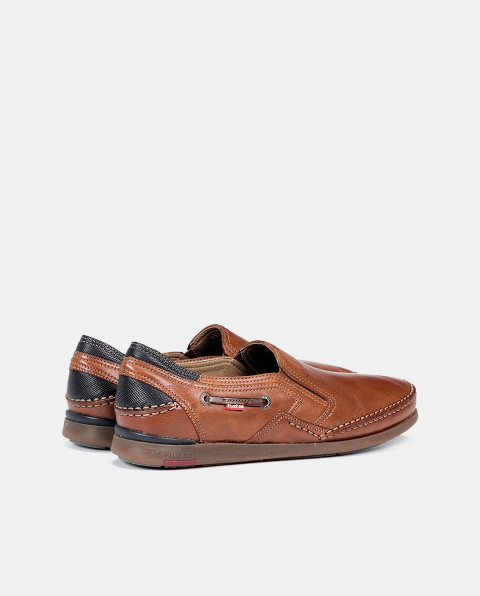 Mocassins em Pele Couro-4