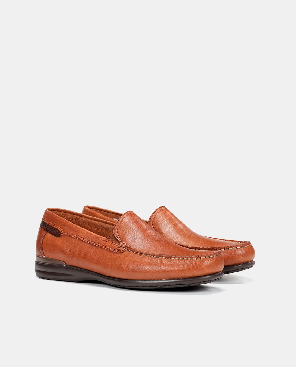 Mocassins em Pele com Sola Ligeira Couro-2