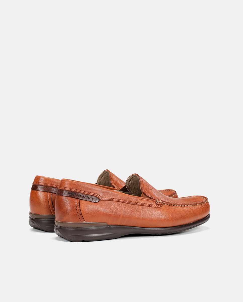 Mocassins em Pele com Sola Ligeira Couro-3