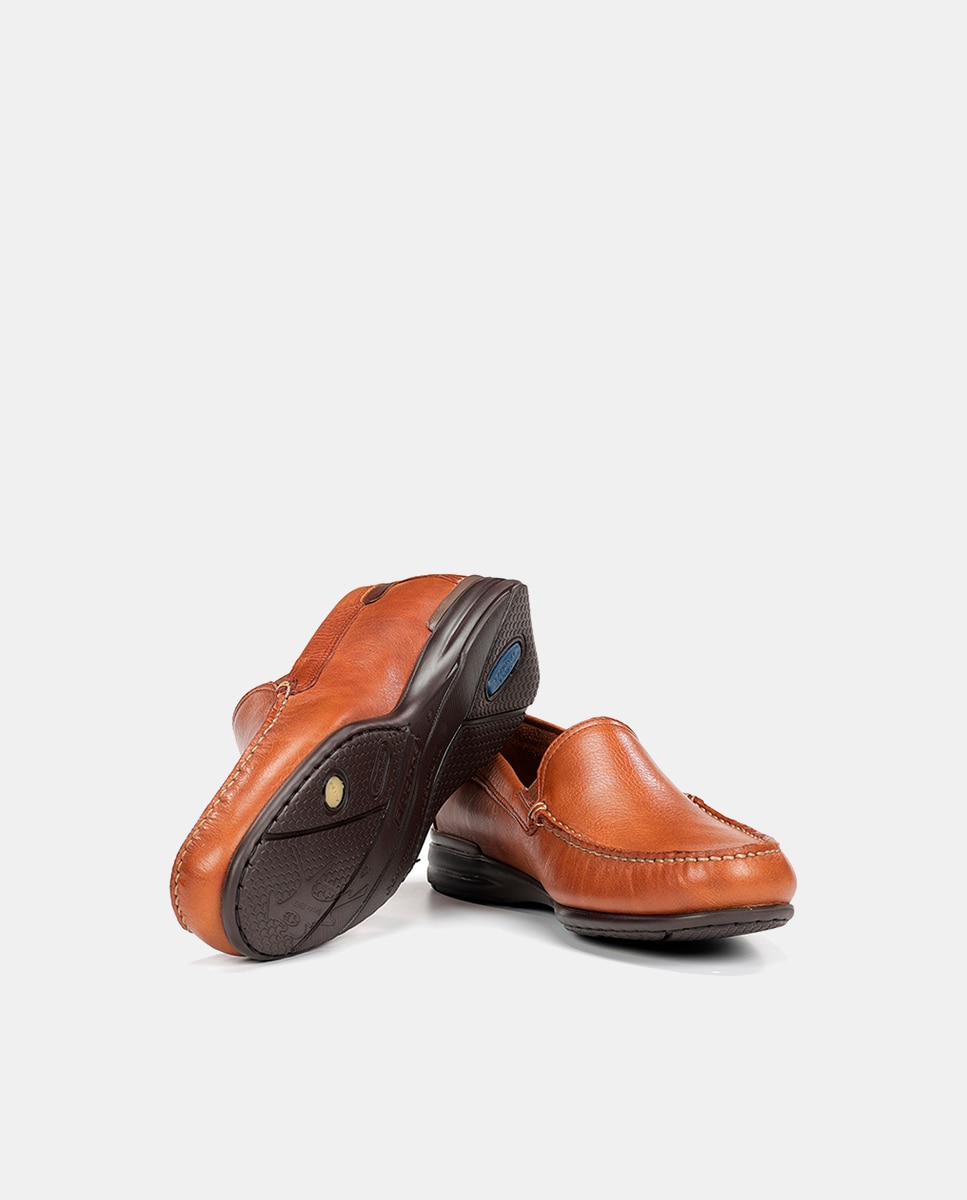 Mocassins em Pele com Sola Ligeira Couro-4