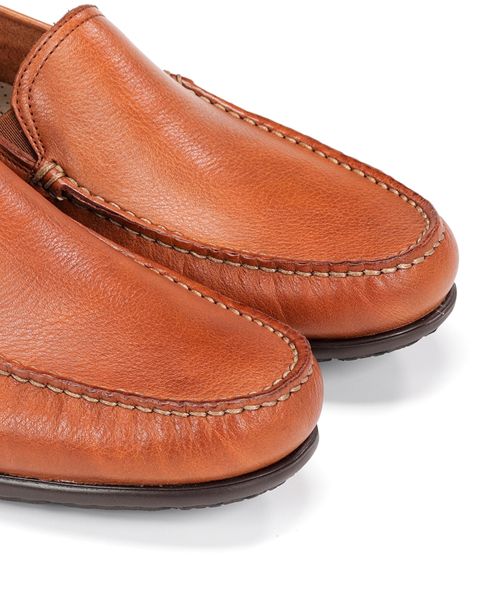 Mocassins em Pele com Sola Ligeira Couro-6
