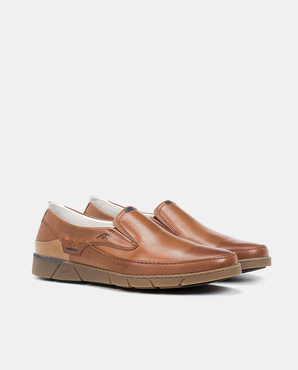 Mocassins em Pele com Sola Flexível Couro-2