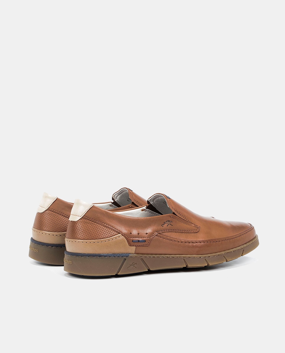 Mocassins em Pele com Sola Flexível Couro-4