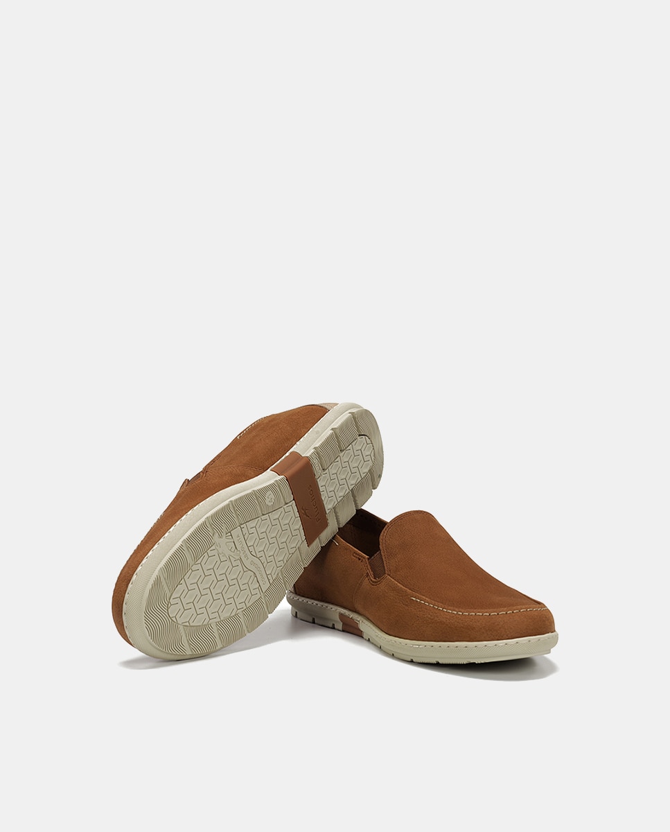 Mocassins em Pele com Sola Ligeira Couro-4
