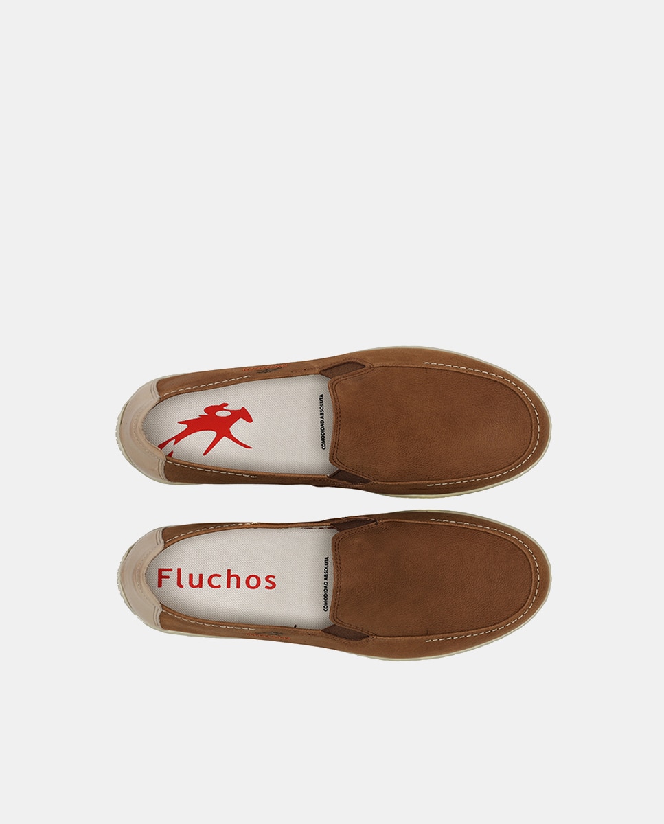 Mocassins em Pele com Sola Ligeira Couro-5