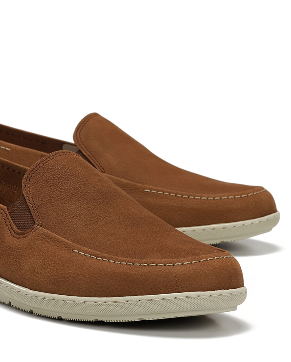 Mocassins em Pele com Sola Ligeira Couro-7
