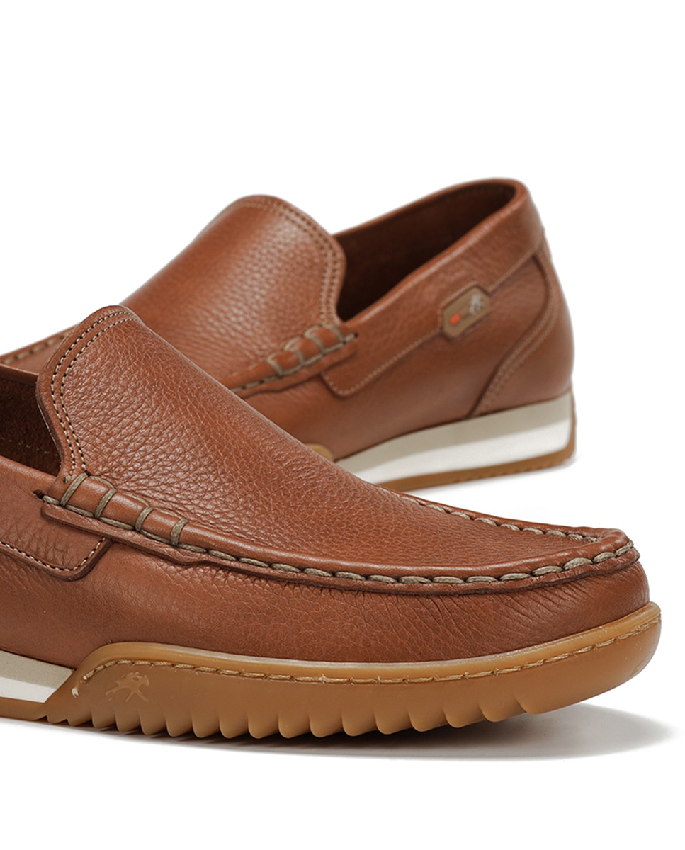 Mocassins em Pele Couro-7
