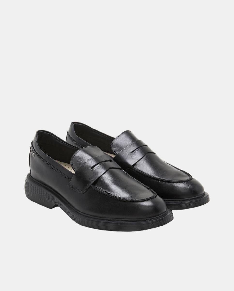 Mocassins em Napa - Preto Preto-2