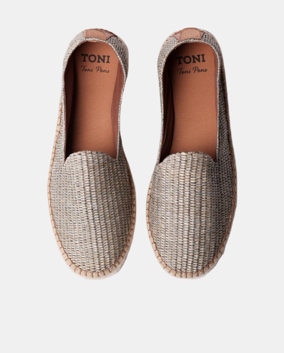 Alpercatas de Camping em Têxtil Cinzento-2