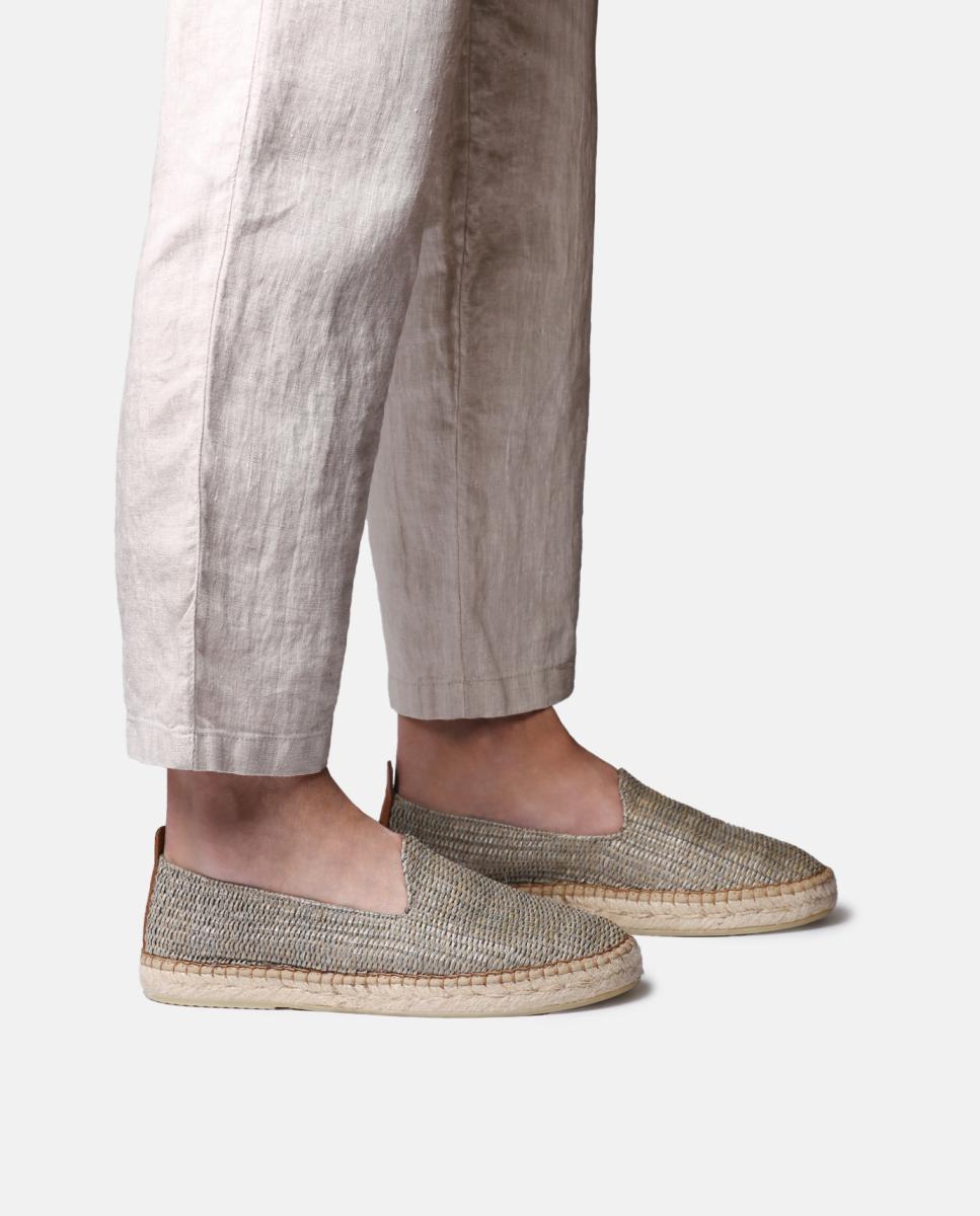 Alpercatas de Camping em Têxtil Cinzento-4