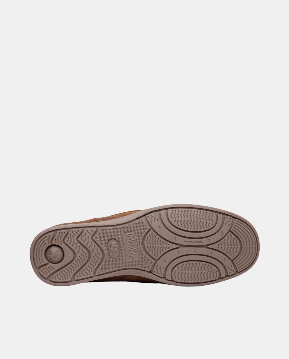 Náuticos de Atacadores em Pele Castanho-escuro-4