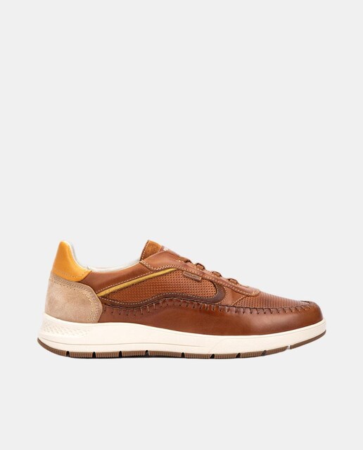 Imagem 0 de Sapatilhas em Pele - Azul