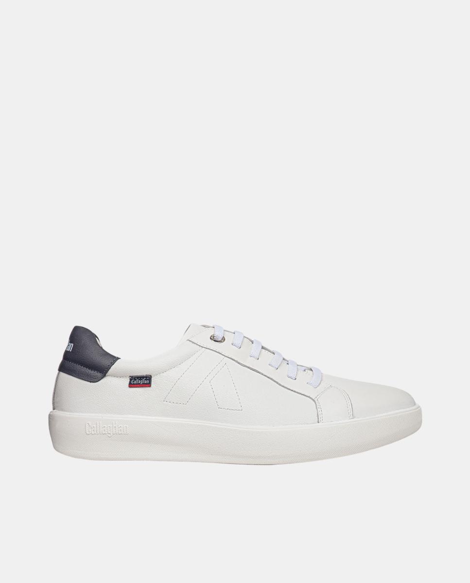 Callaghan - Deportivo de cordones de hombre de piel.