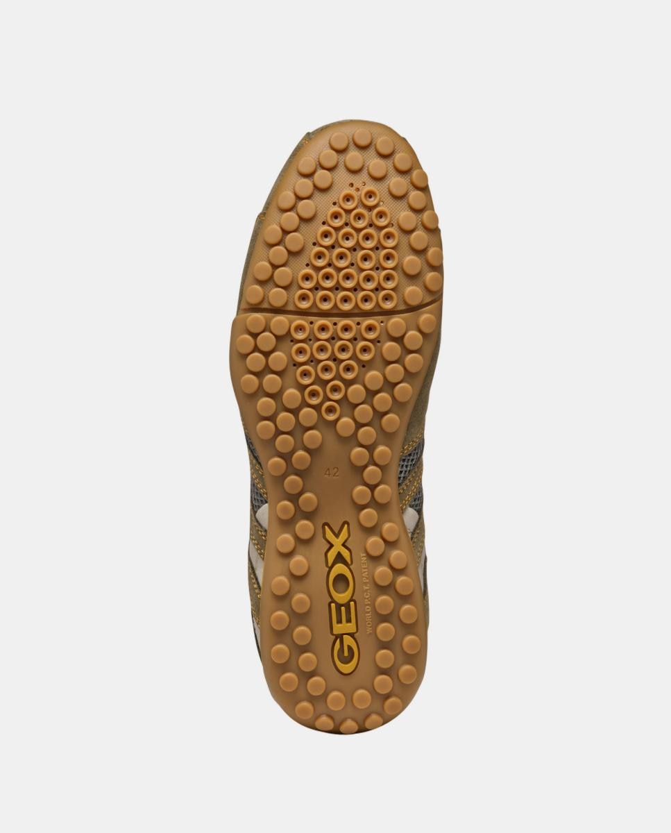 Sapatilhas Low Cut de Inspiração Desportiva Verde-militar-3