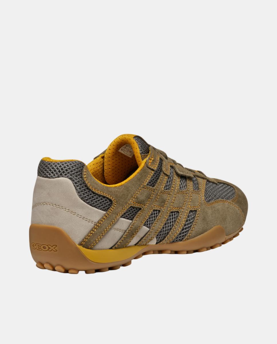 Sapatilhas Low Cut de Inspiração Desportiva Verde-militar-9