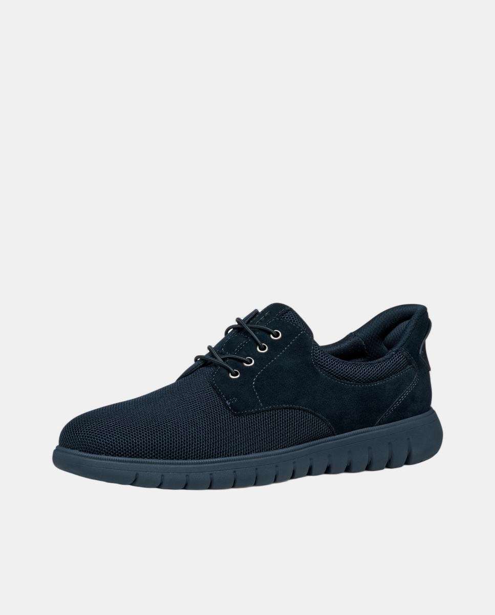 Sapatilhas Desportivas Transpiráveis e Flexíveis Slip On Azul-marinho-3
