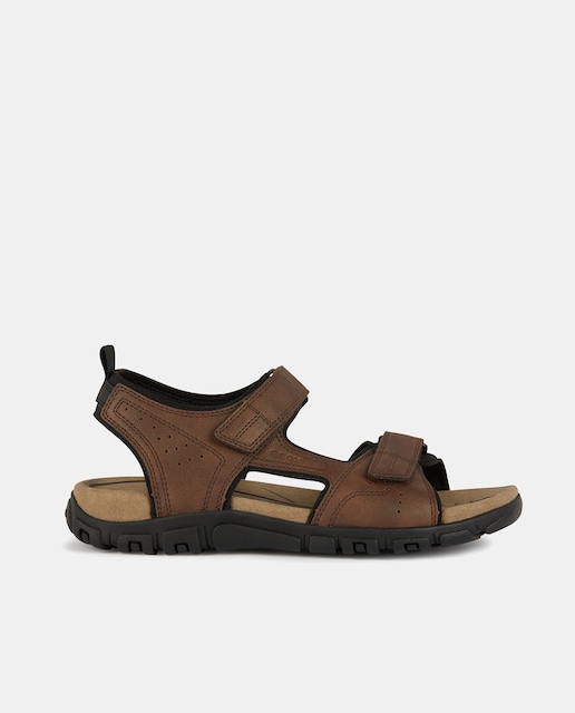 Imagen 0 de Sandalias abiertas Strada de hombre en textil cierre adherente