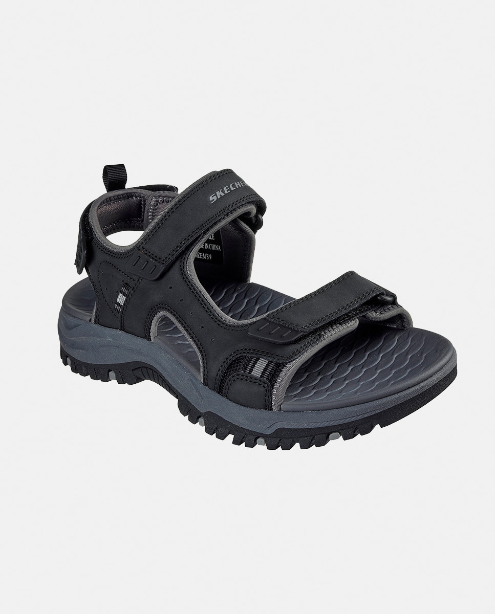 Sandálias Desportivas com Duplo Velcro Preto-2