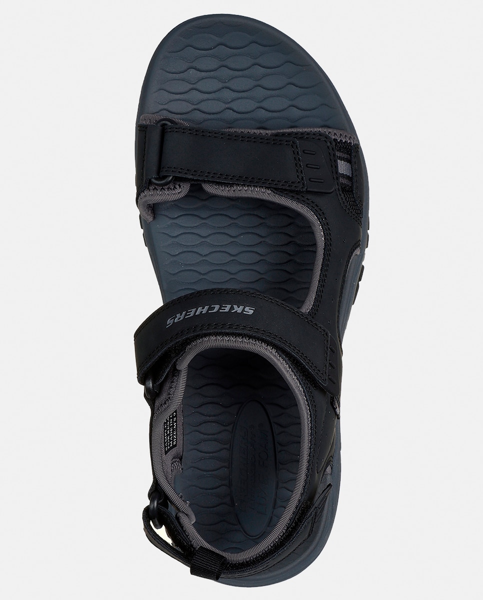 Sandálias Desportivas com Duplo Velcro Preto-3