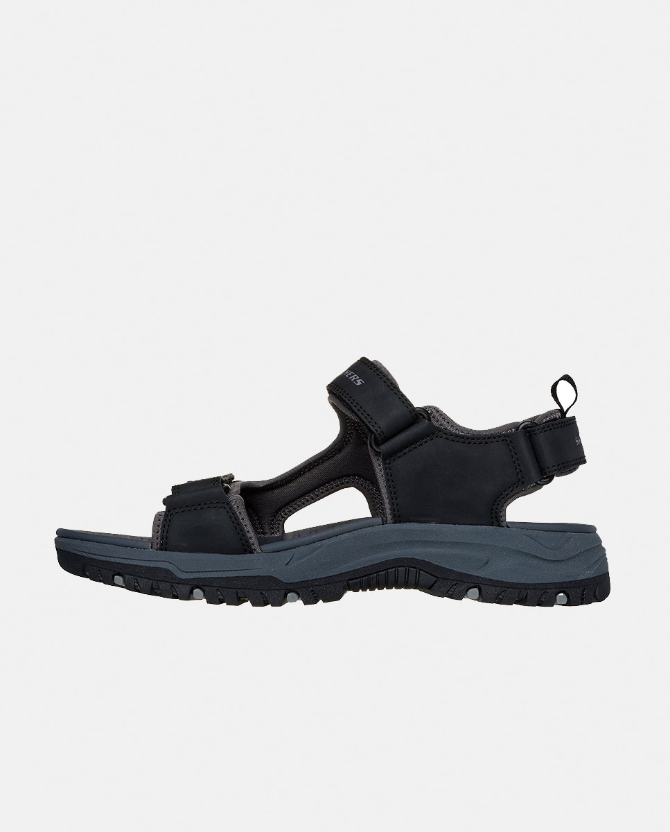 Sandálias Desportivas com Duplo Velcro Preto-5