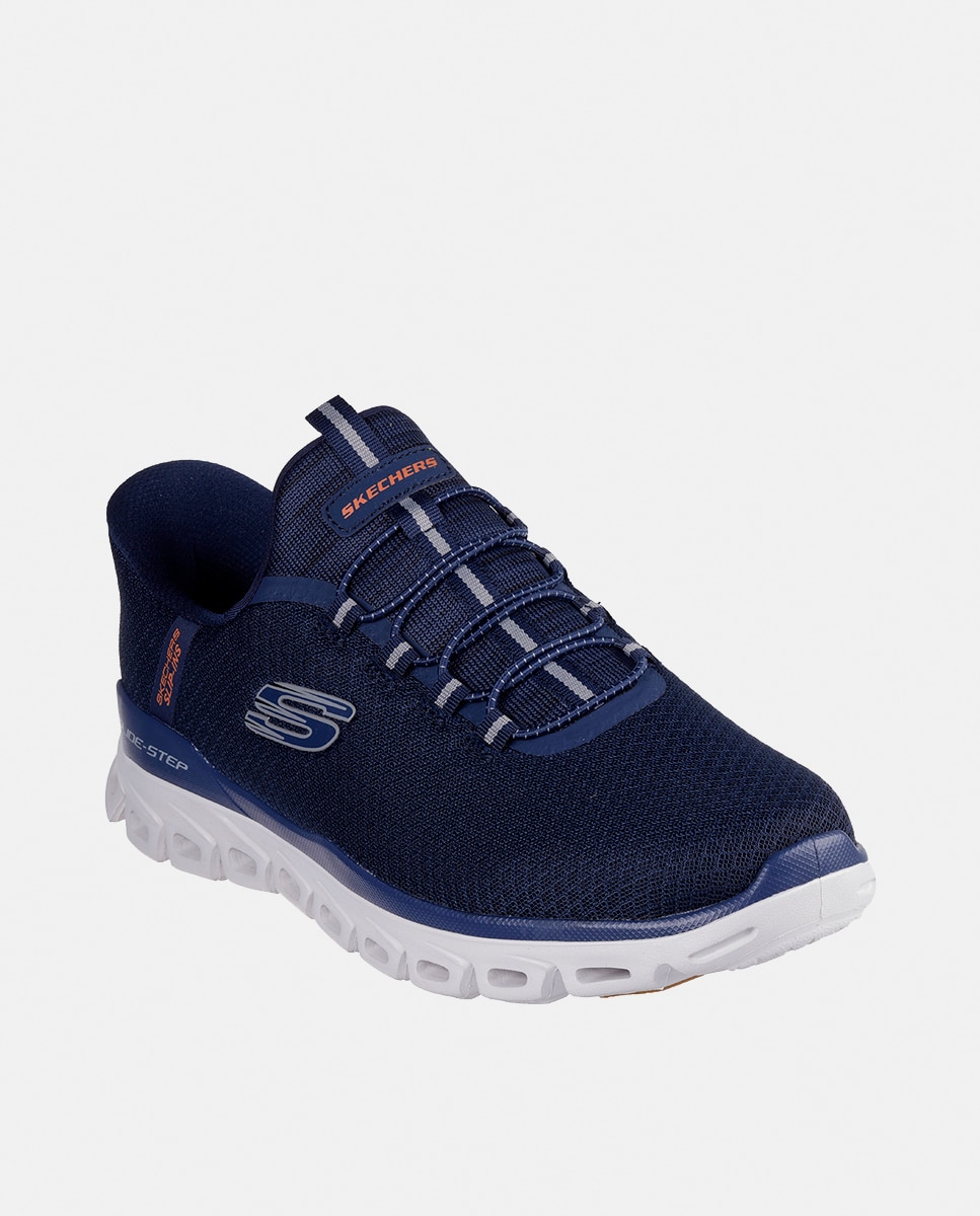 Sapatilhas com Tecnologia Glide Step e Slip In Azul-marinho-2