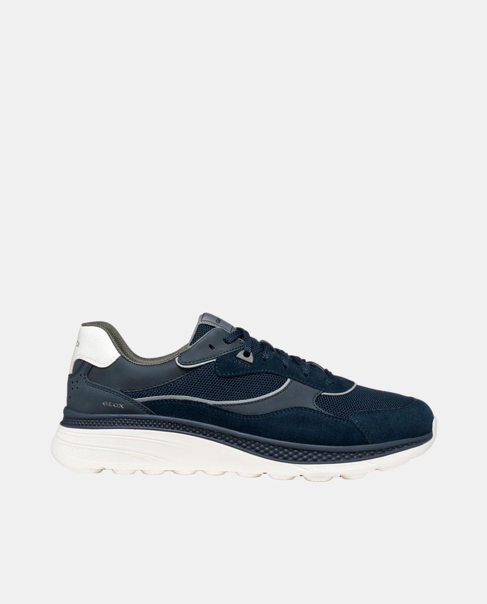 Geox - Zapatilla deportiva transpirante de hombre de inspiracion running.
