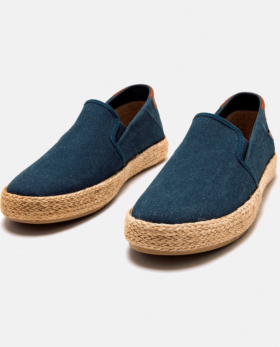 Náuticos Modelo Napoli de Estilo Casual Azul-2