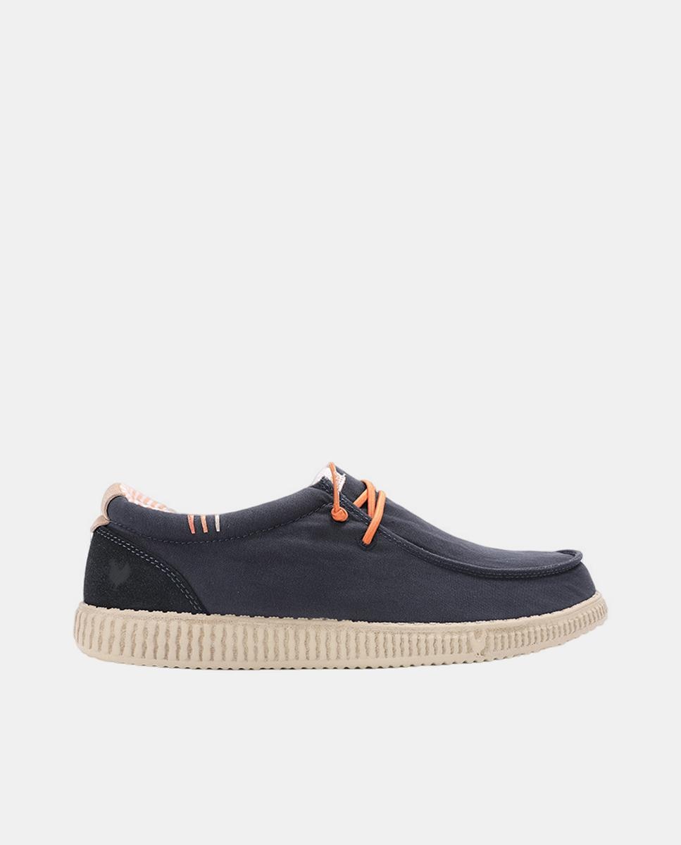 Walk In Pitas - Zapatos de hombre tipo wallabi ultraligeros de piel y algodón.