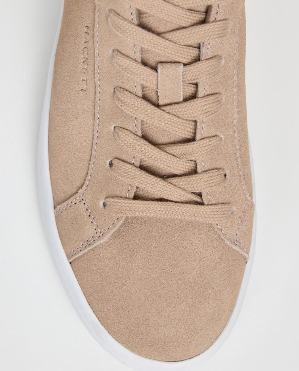 Sapatilhas Desportivas Beck Vibes de Camurça com Detalhes em Pele Natural-5