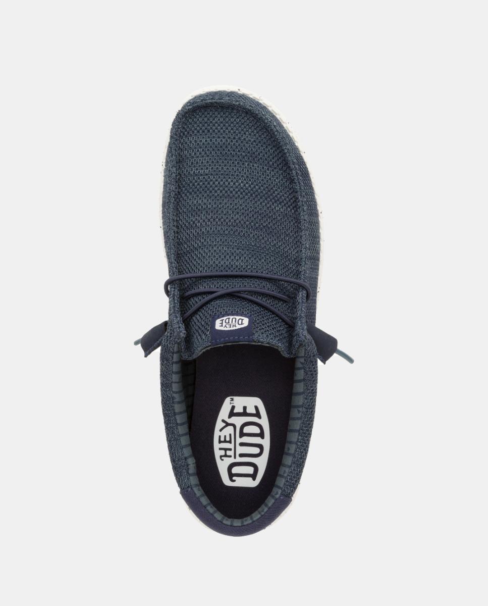 Sapatos Clássicos Azul-7