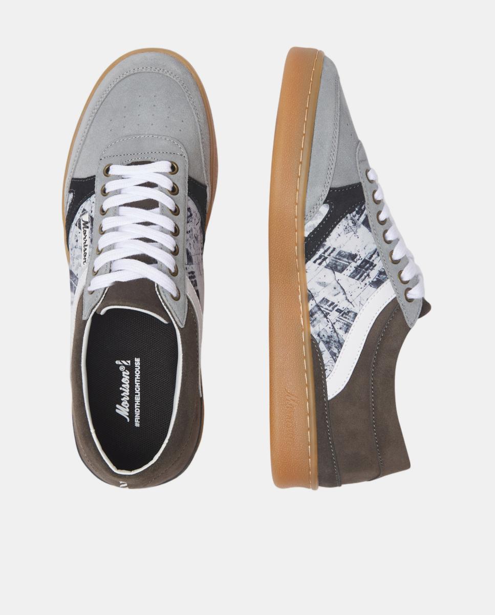 Sapatilhas Nineties de Croute com Estampados Únicos Azul-4