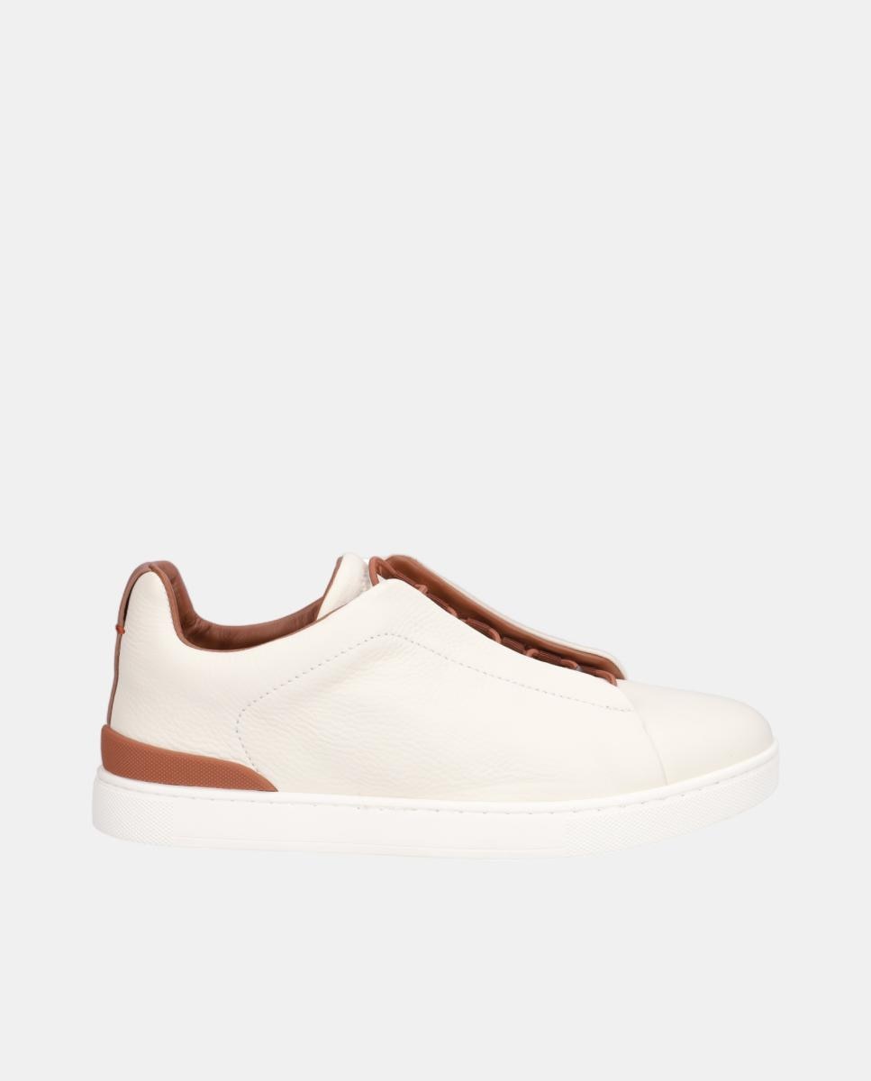 Imagem 0 de Sapatos Desportivos em Pele com Atacadores Elásticos