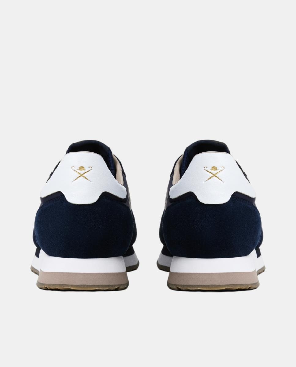 Zapatillas deportivas de hombre Kenston Symbol estilo running - Hackett - Azul marino Azul marino-4