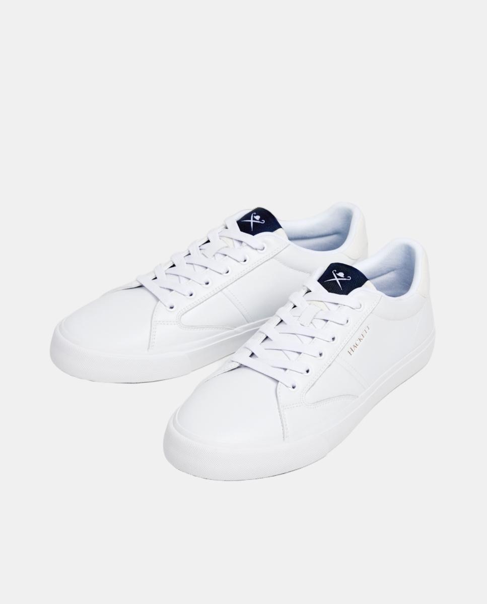 Sapatilhas Desportivas Blake Adventure com Detalhes de Camurça Branco-3