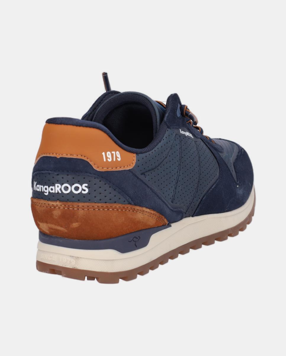 Sapatos Desportivos com Atacadores Elásticos Azul-marinho-2