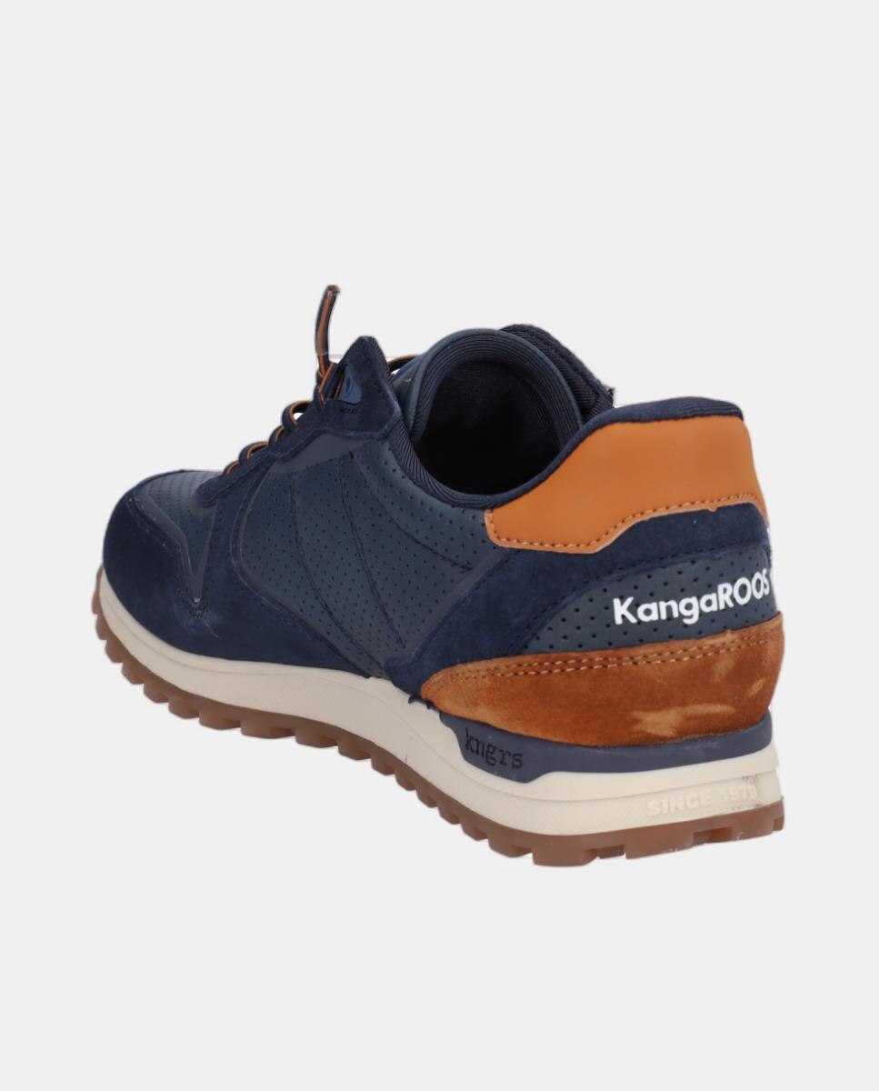 Sapatos Desportivos com Atacadores Elásticos Azul-marinho-6