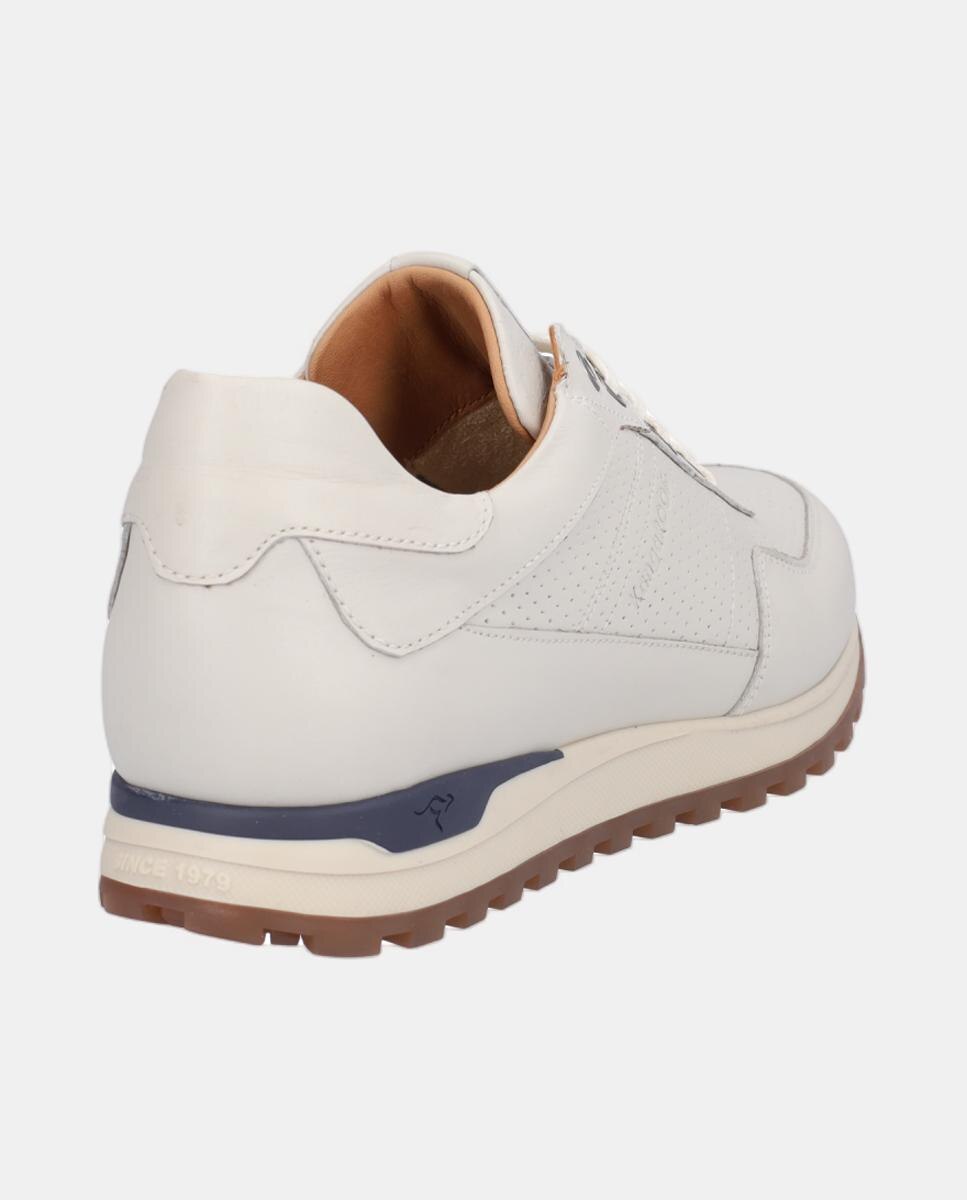 Sapatos Desportivos com Atacadores Branco Osso-6