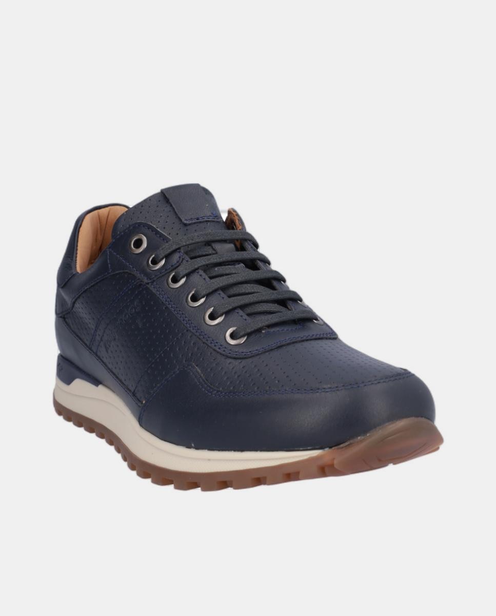Sapatos Desportivos com Atacadores Azul-marinho-2